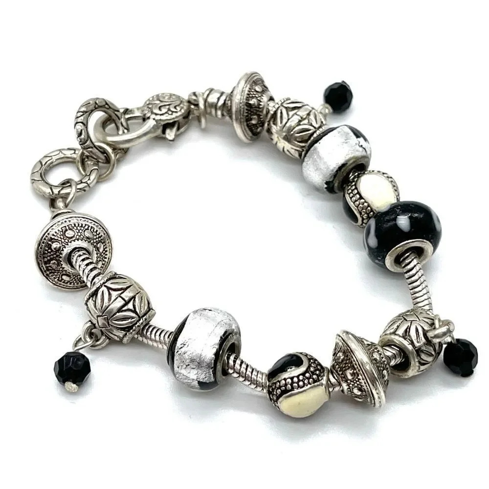 Silver Plated Charm Bracelet